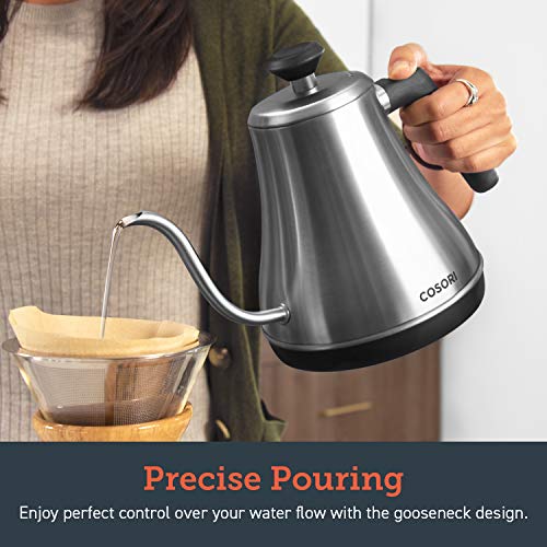 Gooseneck Electric Kettle with Temperature Control