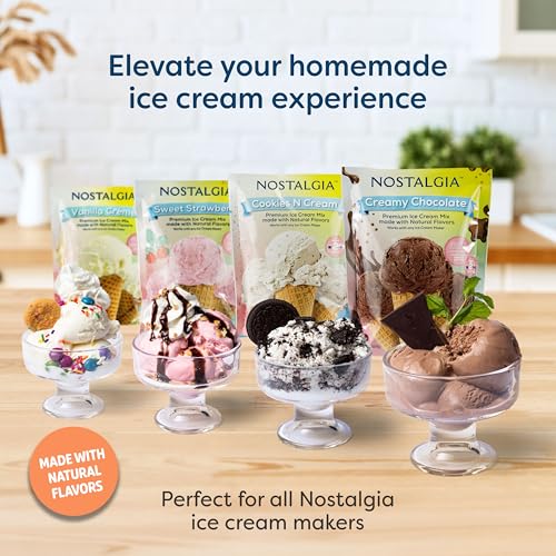 Electric Ice Cream Maker With 6 Qt Capacity