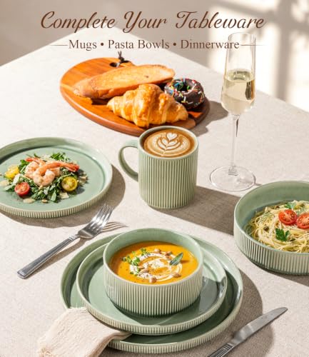 7.5 Inch Pasta Bowls Set of 6 (6 Count)