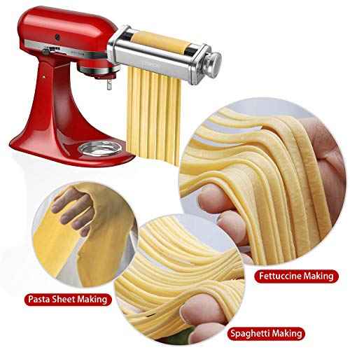 Pasta Attachment for KitchenAid Stand Mixer (3 Count)