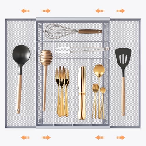 Silverware Organizer Metal Mesh