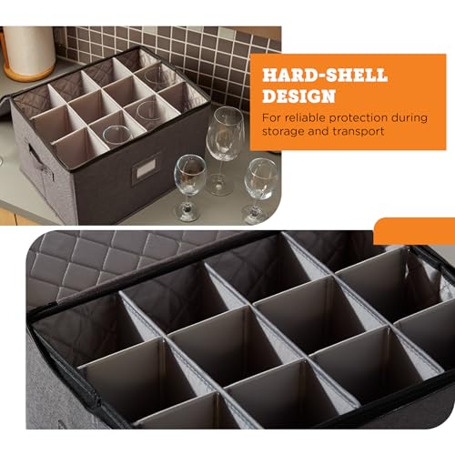 Wine Glass Storage Case