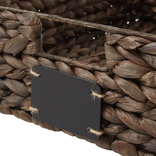 Set of 4 Water Hyacinth Pantry Baskets (4 Count)