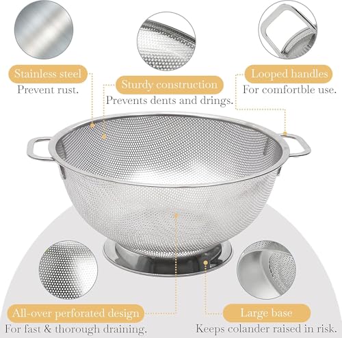 Stainless Steel Colander for Kitchen