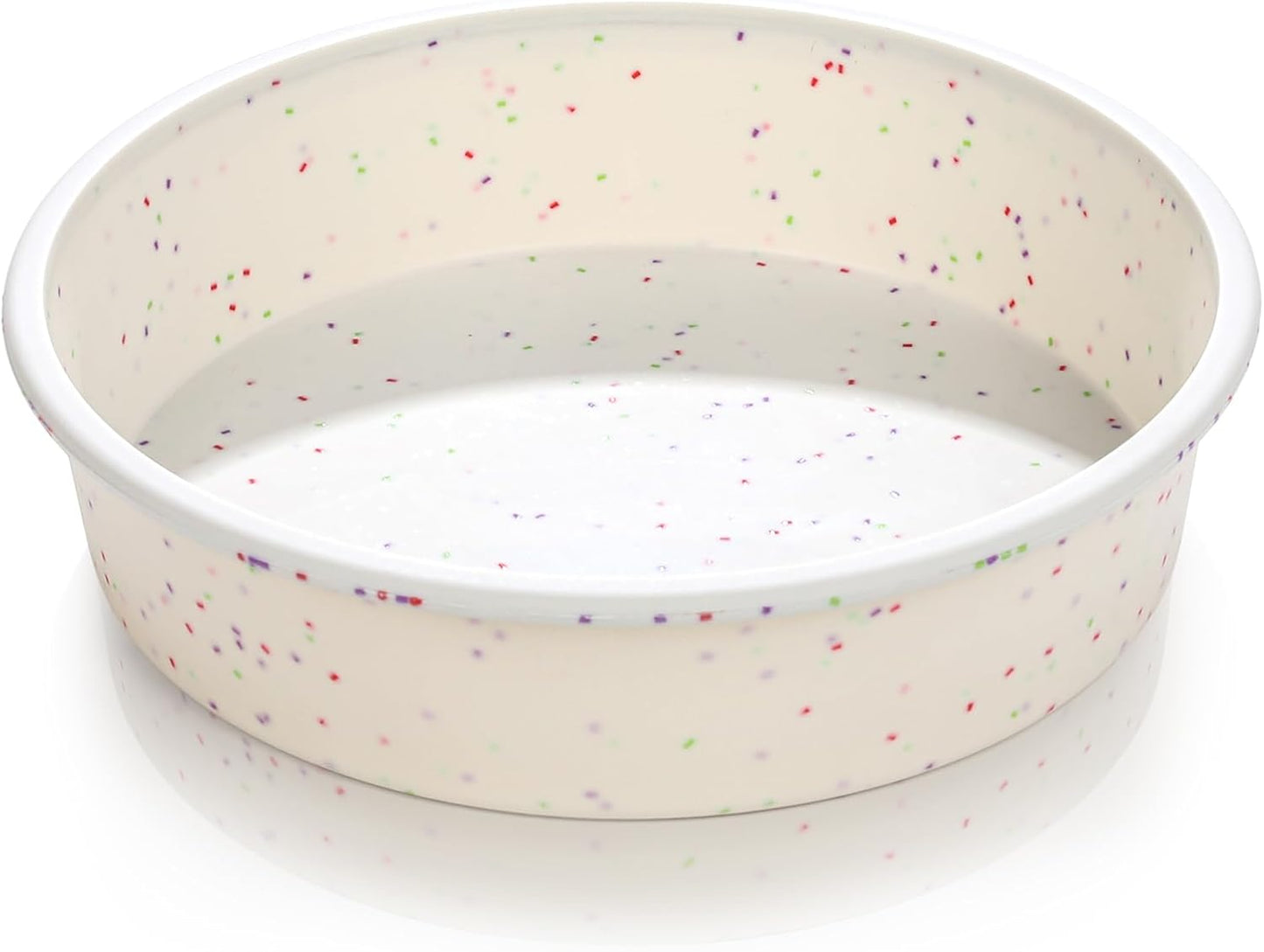Vinino 8 Inch Silicone Round Cake Pan with Metal Reinforced Frame, Nonstick Silicone Springform Pan for Baking Suitable for Making Layers, Cheese & Chocolate Cakes - Culinary Roots