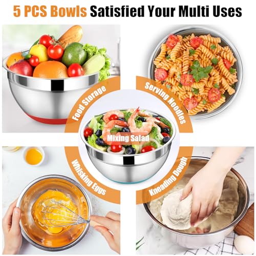 Mixing Bowls with Lid Set
