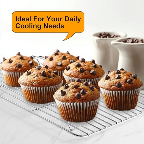 Cooling Rack 11.7” x 9” Stainless Steel Wire Baking Rack