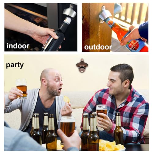 20 Pack Bottle Opener Wall Mounted (20 Count)