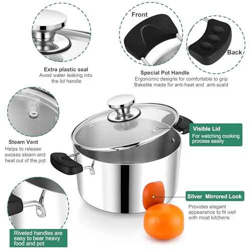 6 Qt Pot with Lid