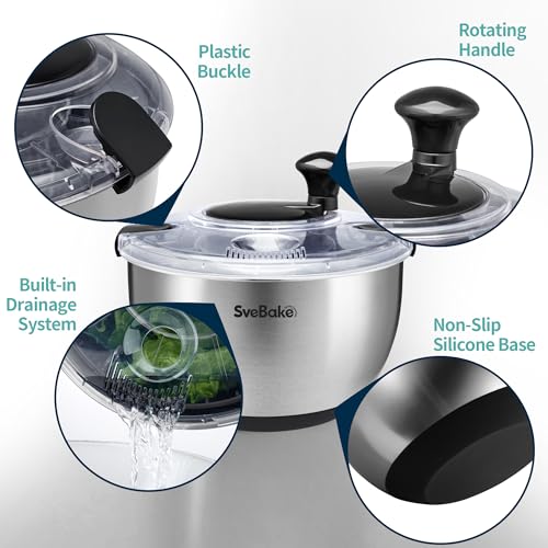 Stainless Steel Salad Spinner