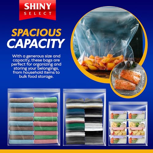 Ziplock 16" x 18" Food Storage Freezer Bags (100 Count)