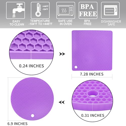 Silicone Silicone Trivet for Hot Dishes
