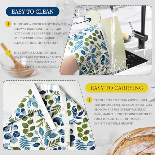 Reusable Beeswax Bread Storage Bag