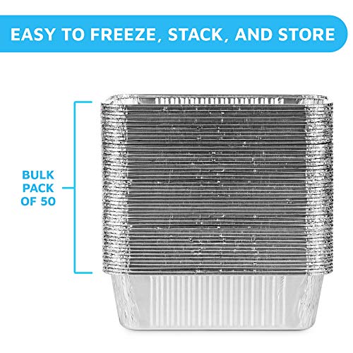 Aluminum Disposable Loaf Pans (50 Count)