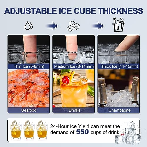 Commercial Ice Maker Machine 200Lbs
