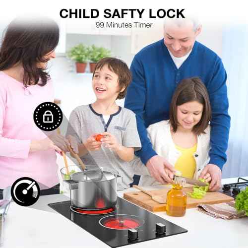 2 Burner Electric Cooktop