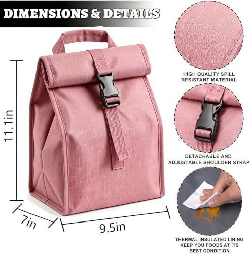 Insulated Foldable Lunch Bag