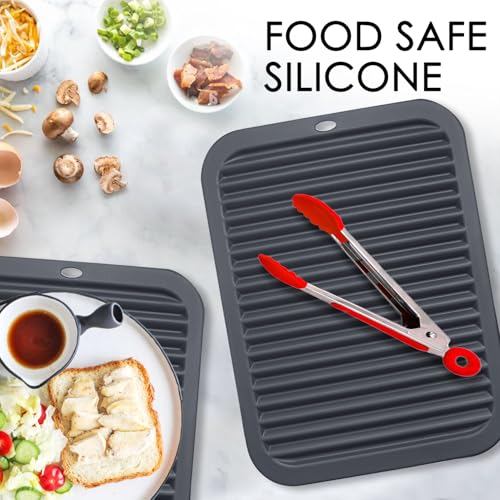 4 PCS Silicone Trivet for Hot Dishes (4 Count)