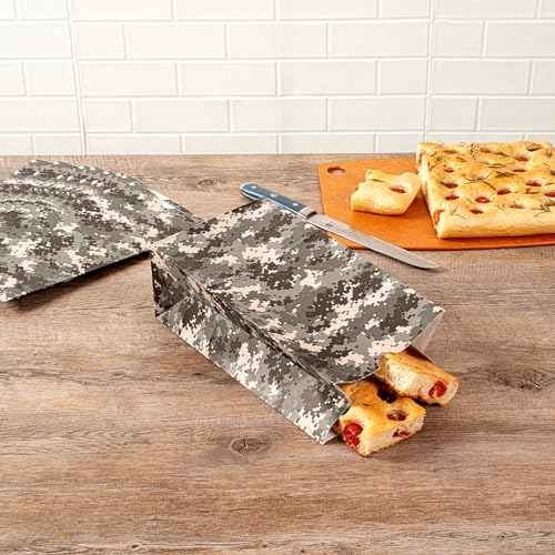 Camouflage Paper Bag (100 Count)
