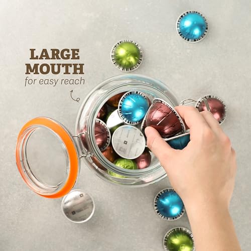 Large 1 Gallon Glass Mason Jar Extra Wide