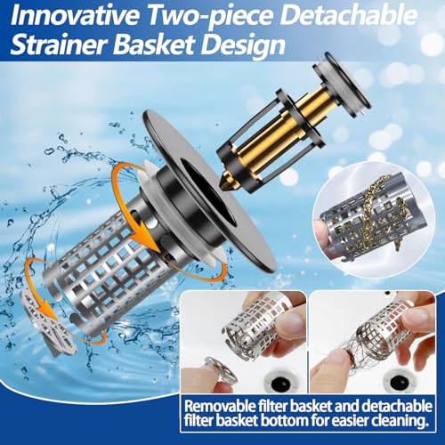 Bathroom Sink Drain Strainer