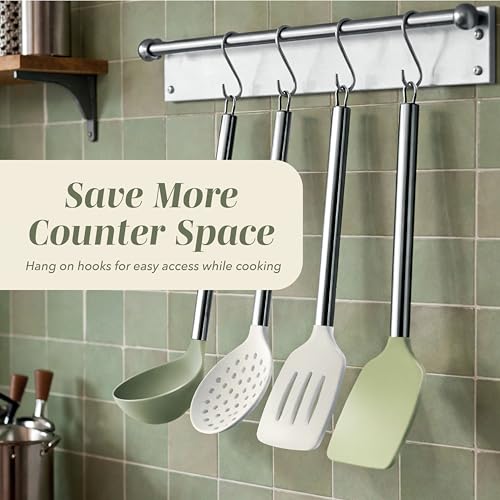 Silicone Cooking Utensils (10 Count)