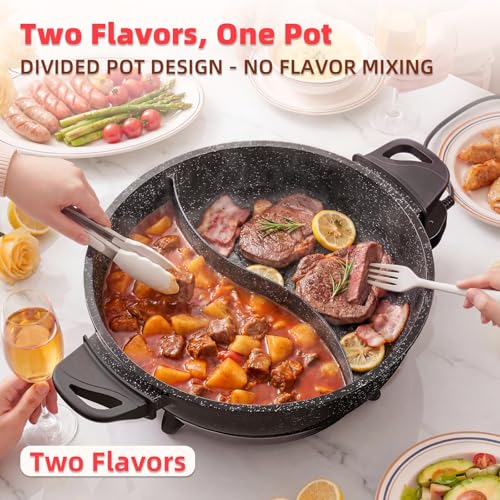 TWIN™ Electric Hot Pot with Divider