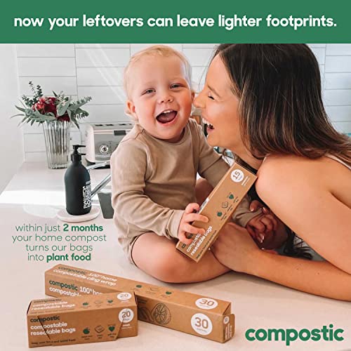 Compostable Gallon Bags (100 Count)