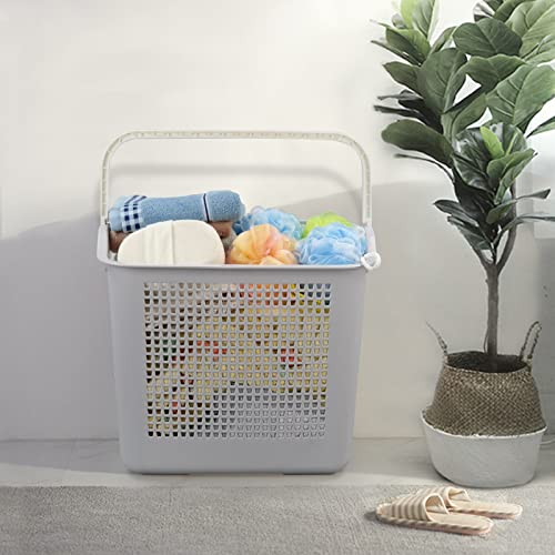 4 Pack 35 L Plastic Laundry Hamper (4 Count)