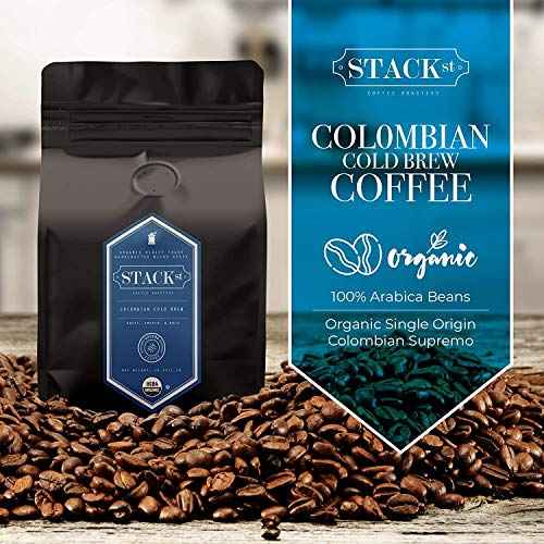 Organic Cold Brew Coffee Coarse Ground 12 OZ (12 Ounce)