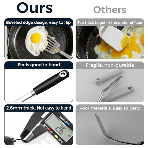 18 0 Stainless Steel Cooking Utensils Set (9 Count)