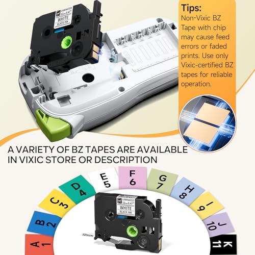 Label Maker Machine with 4 Tapes
