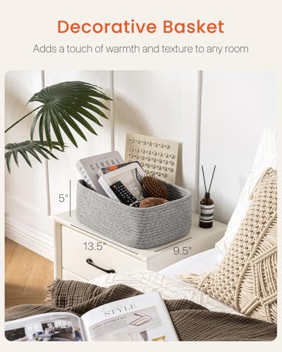 Small Woven Storage Basket for Organizing (3 Count)