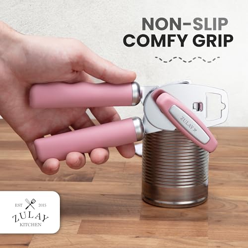Heavy Duty Stainless Steel Can Opener Manual with Bottle Opener