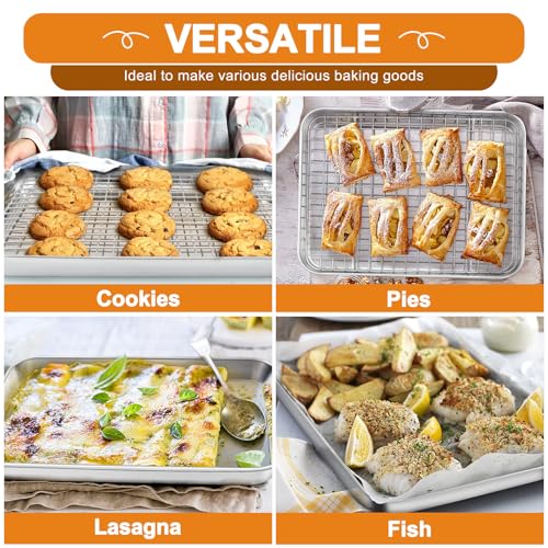 Baking Sheet with Rack (6 Count)