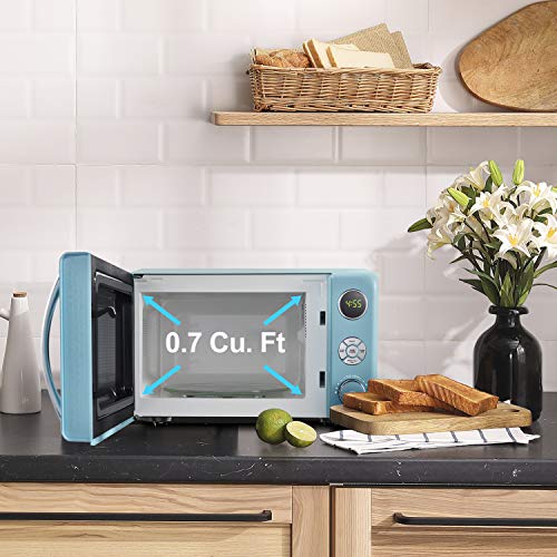GLCMKA07BER 07 Retro Microwave Oven