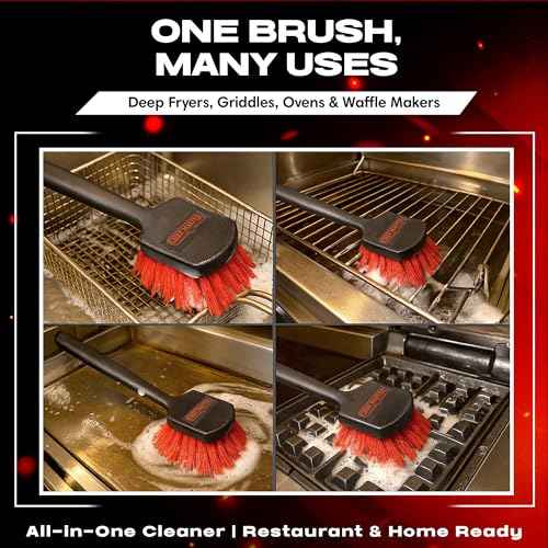 20" Deep Fryer Cleaning Brush by FryOilSaver Co