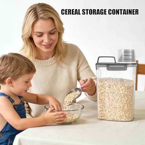 2 Pack 3 Lbs Pet Dog Cat Food Bird Seed Storage Containers for Travel (2 Count)