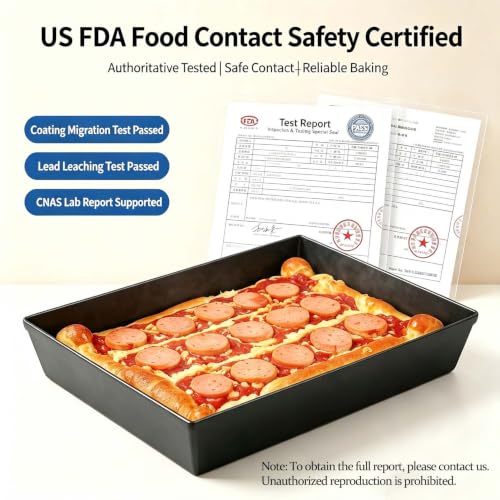 Detroit Style Pizza Pan 10x14x2.5