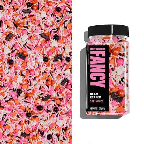 Glam Reaper Pink Halloween Sprinkles 1 Pack