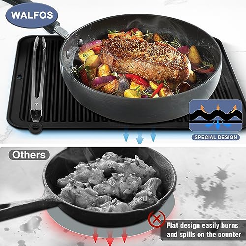 Large Silicone Trivet 16x12 Inch