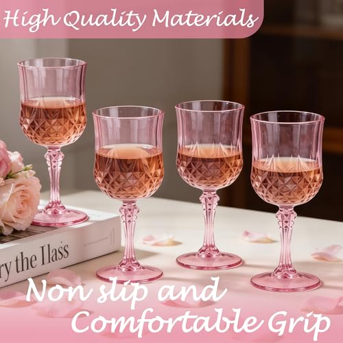 48Pack Plastic Wine Glasses (48 Count)