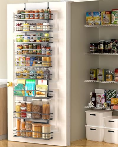 9 Tier Over The Door Pantry Organizer