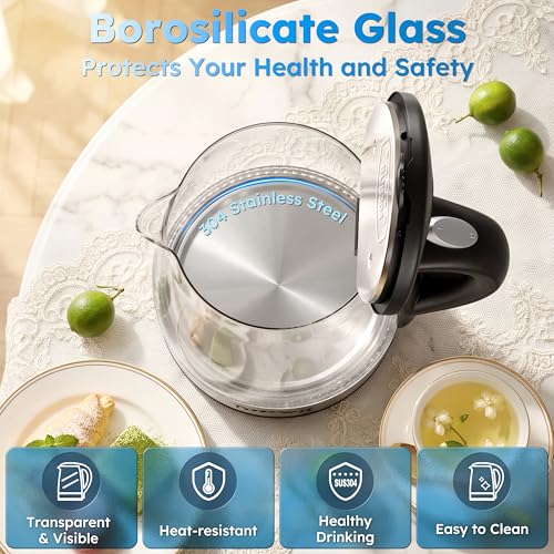 2.0L Glass Electric Kettle
