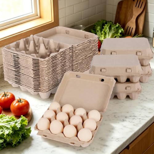 25 Pack Egg Cartons Bulk (12 Count)