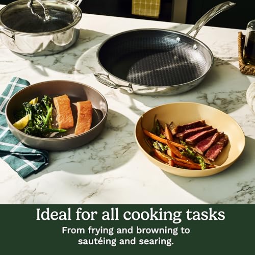 Hybrid Stainless Steel Pans (2 Count)
