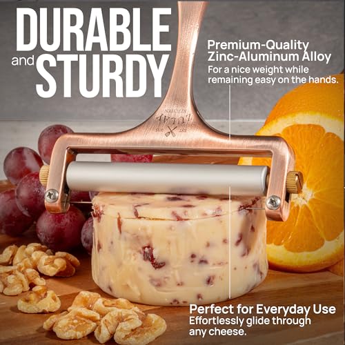 Zulay Adjustable Cheese Slicer