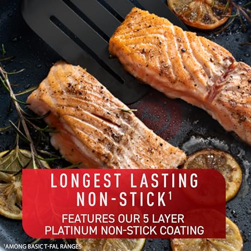 Platinum Nonstick Jumbo Cooker 5 Quart Induction Oven Broiler Safe 500F Cookware