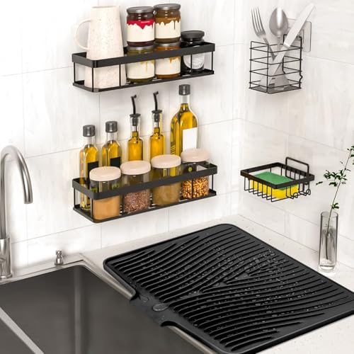 Silicone Dish Drying Mat for Kitchen Counter