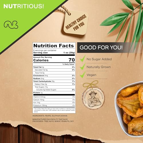 Dried California Pears (8 Ounce)